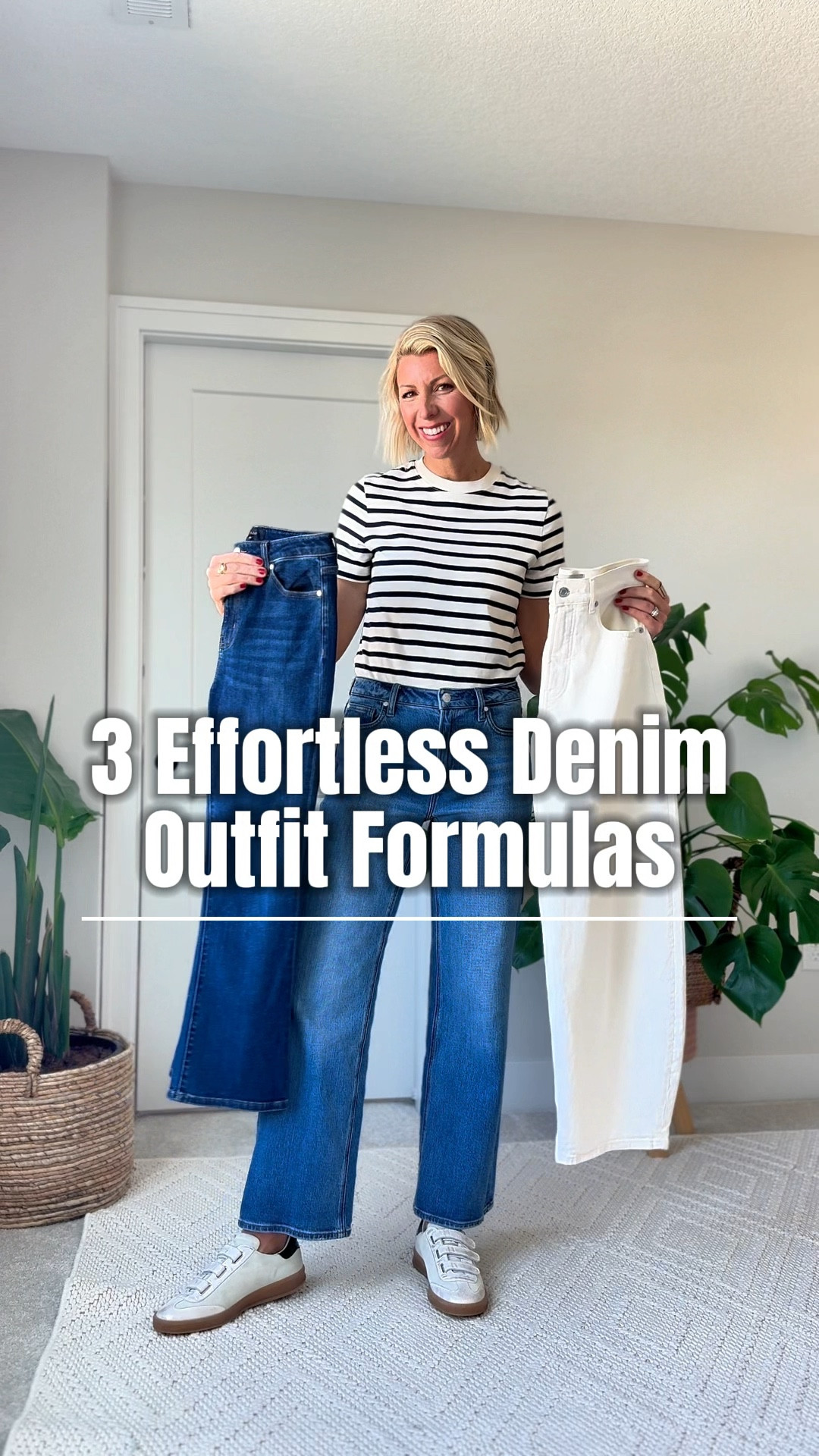 3 effortless denim outfit formulas! Hope this helps you know to style your jeans this spring 🌷

#LTKStyleTip #LTKOver40 #LTKSeasonal