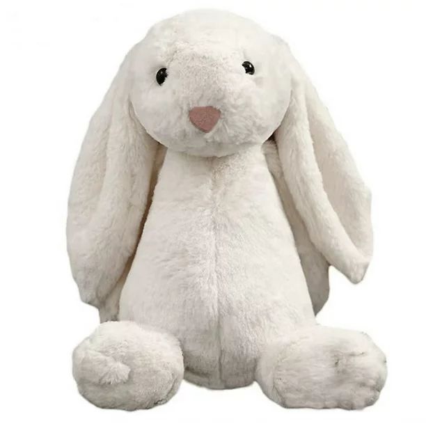 Plush Bunny Stuffed Animal Baby Rabbit Toys Dolls with Fluffy Soft Ears | Walmart (US)