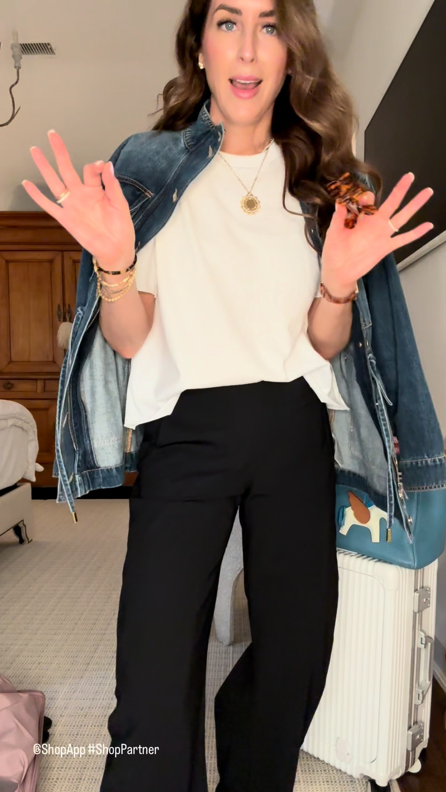 There's nothing I love more than building a travel wardrobe that's equal parts polished, comfortable, and endlessly wearable. For this trip, I'm packing the Ruti On the Loose Pant - the perfect piece for long travel days when you want to stay cool, comfortable, and effortlessly put together. Add in a chic matching set, elevated accessories, and a few favorite finds, and my Euro Summer wardrobe is complete.

One of my favorite ways to shop is with the @shopapp. It's where I can discover brands I already love, find new favorites, keep track of every order in one place, check out quickly, and even earn Shop Cash along the way. It makes planning for a trip like this so much easier.

Whether you're headed to Paris, planning a European vacation, or simply refreshing your summer wardrobe, Shop is full of timeless pieces that help you create your own Out of Office style wherever you're spending the season.

Download @shopapp and start building your dream Euro Summer wardrobe! #ShopPartner
 

 #LTKootd #LTKOver40 #LTKTravel