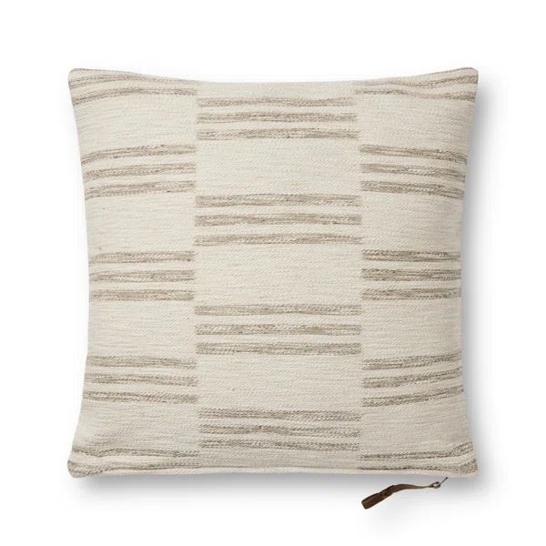 Amber Lewis x Loloi Jay Ivory / Sand Pillow | Wayfair North America