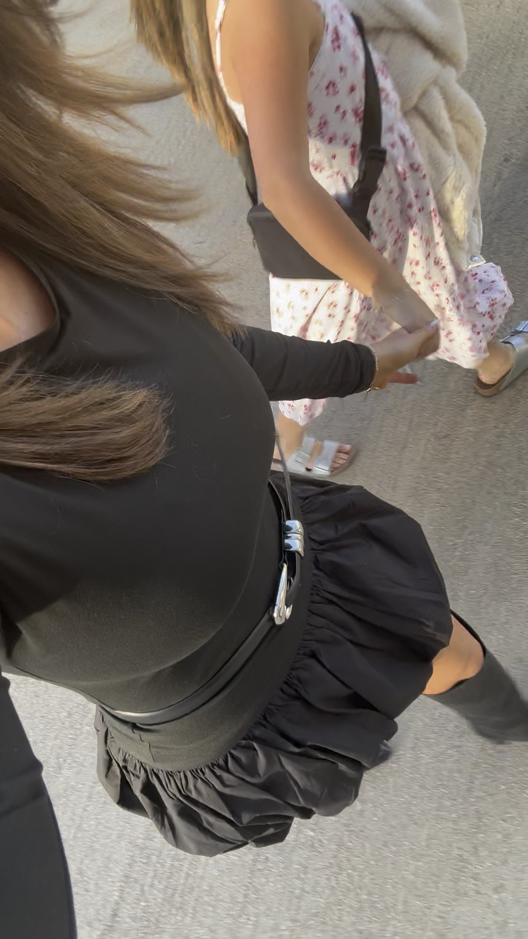 Size S in the skirt 🖤 could have sized down to XS

#LTKStyleTip #LTKShoeCrush #LTKPetite