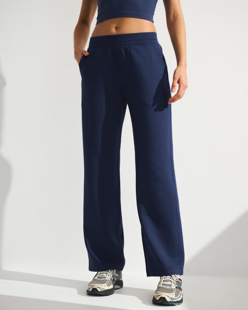 Women's YPB neoKNIT On The Go Straight Leg Pant | Women's Bottoms | Abercrombie.com | Abercrombie & Fitch (US)