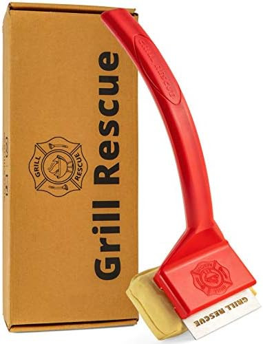 Grill Rescue BBQ Replaceable Scraper Cleaning Head, Bristle Free - Durable and Unique Scraper Too... | Amazon (US)