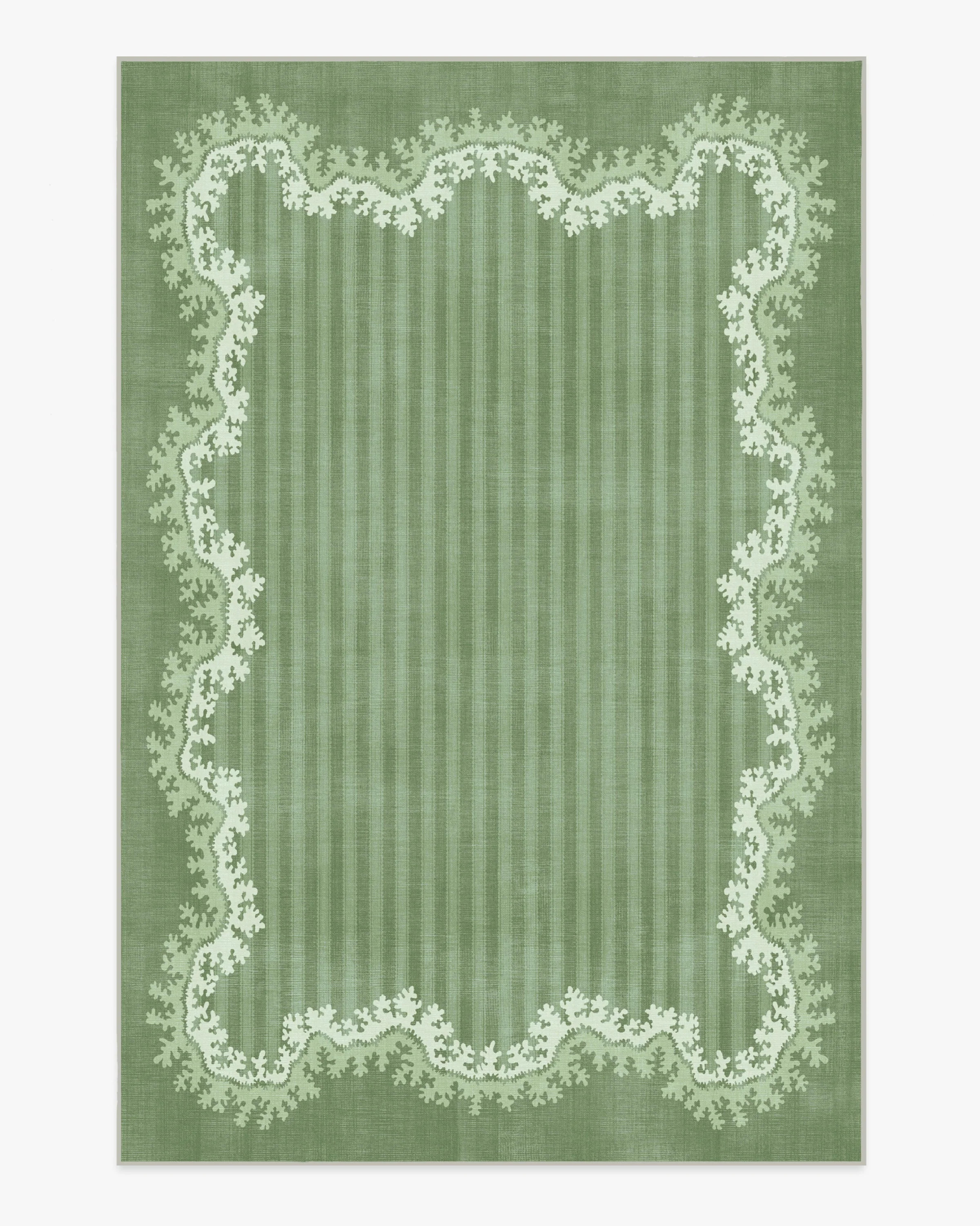 Oxbow Botanical Green Rug | Ruggable