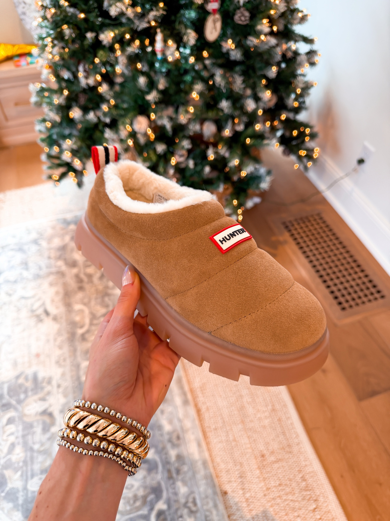 Boot socks and hunter boots fit true to size 

#LTKHoliday #LTKGiftGuide #LTKSaleAlert