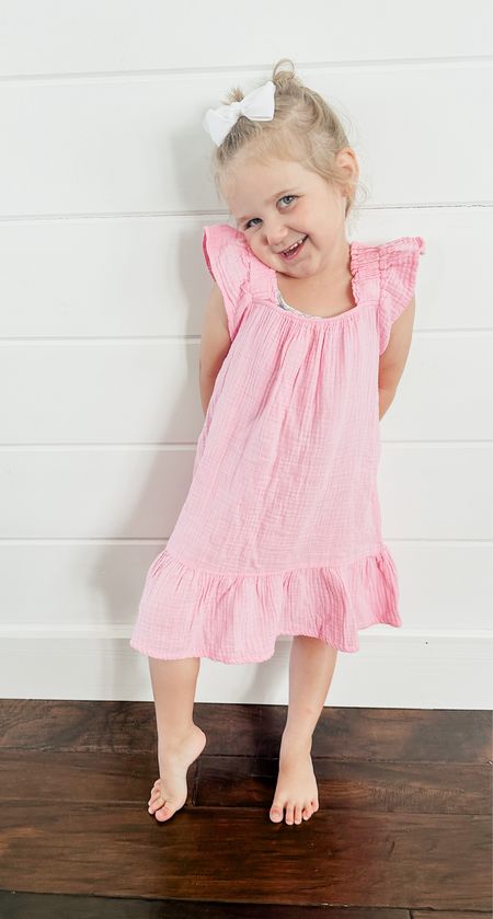 Ummm squish’s dress from Walmart is $7.98!!!! So cute!! She’s wearing as a beach coverup today! 

THEBLOOMINGNEST 

#LTKKids #LTKSwim #LTKBaby