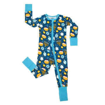Hanukkah Sweets Bamboo Viscose Zippy | Little Sleepies