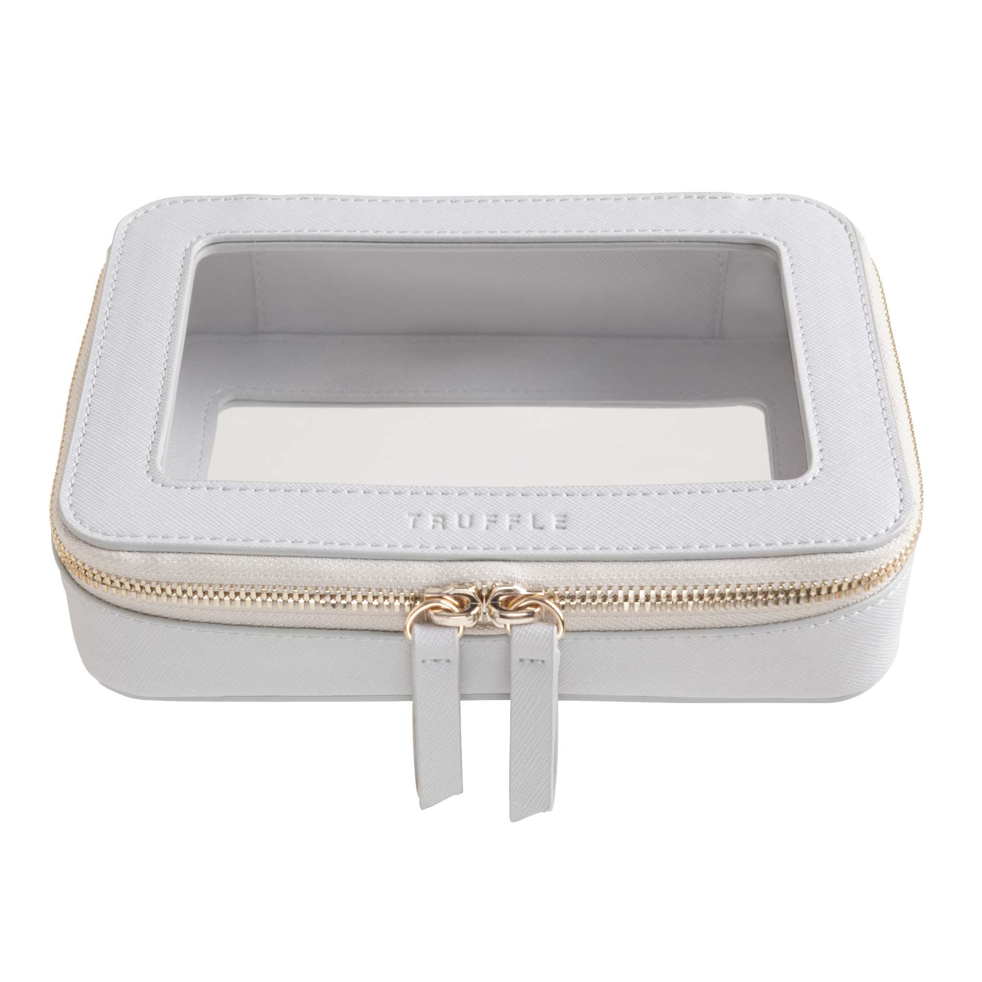 Clarity Jetset Case - Clear Travel Makeup Case | Truffle | TRUFFLE