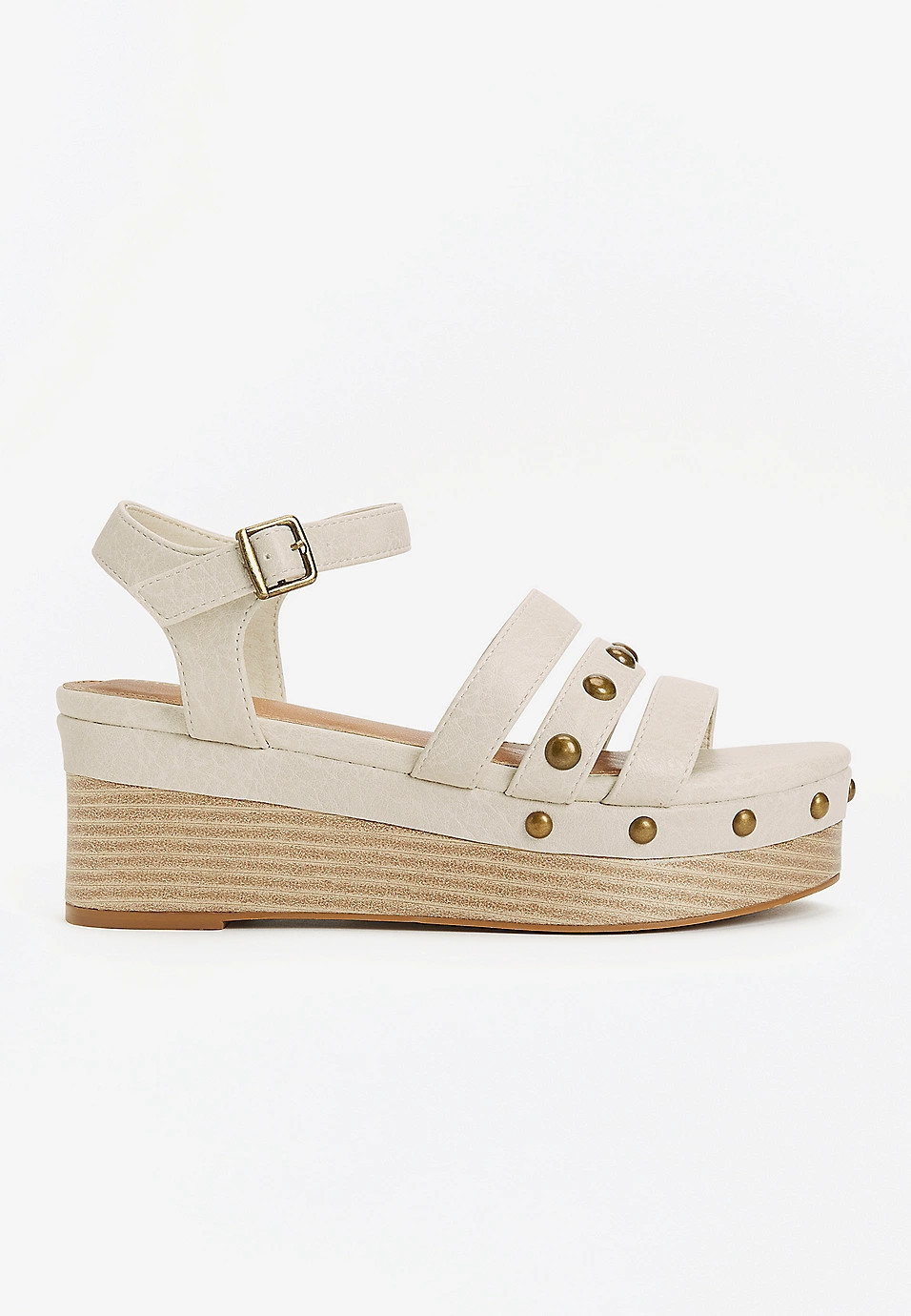 Polly Studded Flatform | Maurices