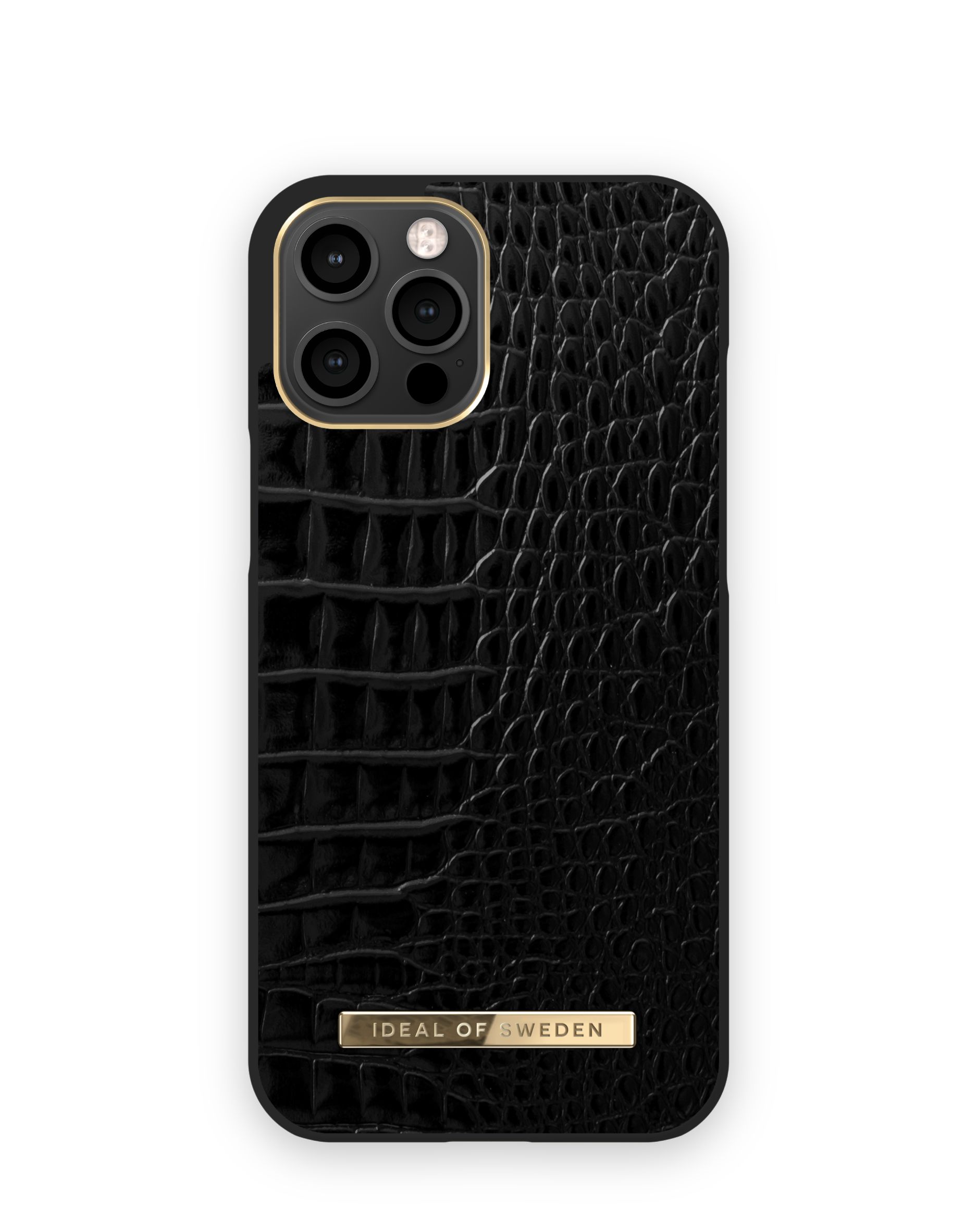 Atelier Case iPhone 12 Pro Max Neo Noir Croco | iDeal of Sweden (DE)