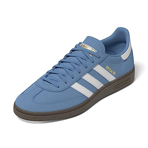 adidas Handball Spezial Men's Shoes, Light Blue/Cloud White/Gum, Size 10.5 | Amazon (US)