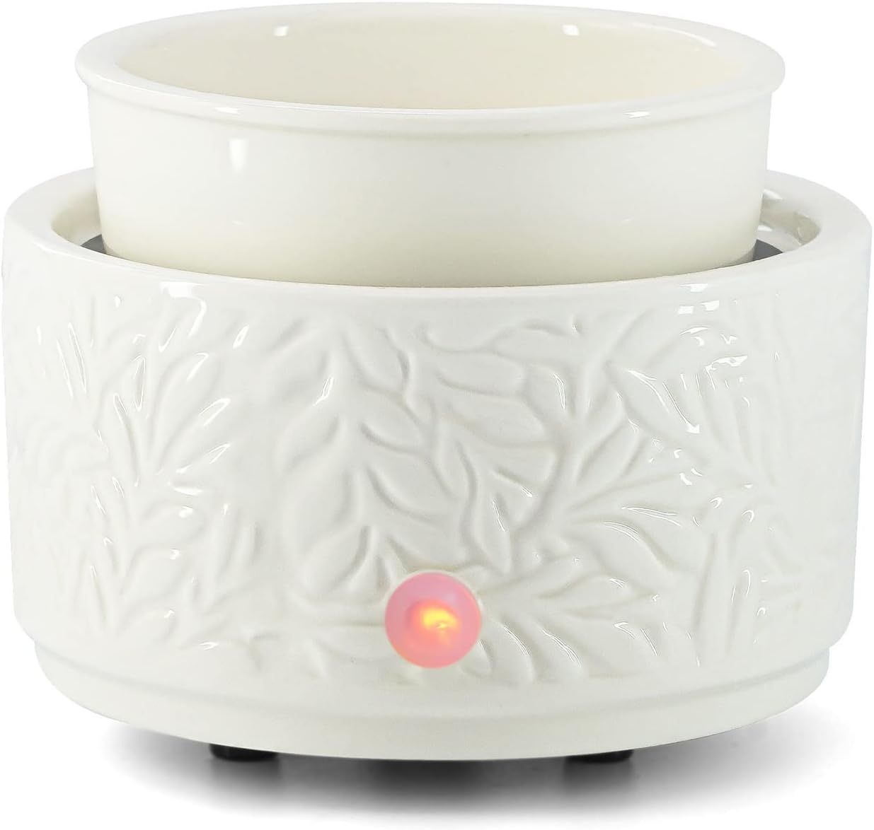 Wax Melt Warmer Ceramic 3-in-1 Electric Candle Wax Warmer for Scented Wax Melter Oil Burner for H... | Amazon (US)