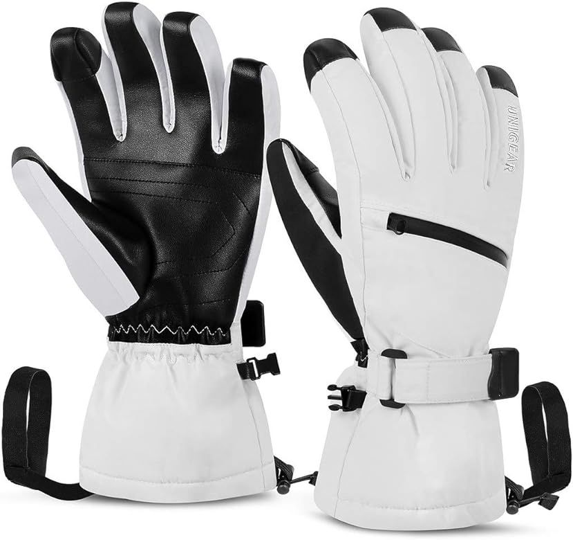Unigear Ski Gloves Waterproof Touchscreen Snowboard Gloves, Warm Winter Snow Gloves for Cold Weather | Amazon (US)