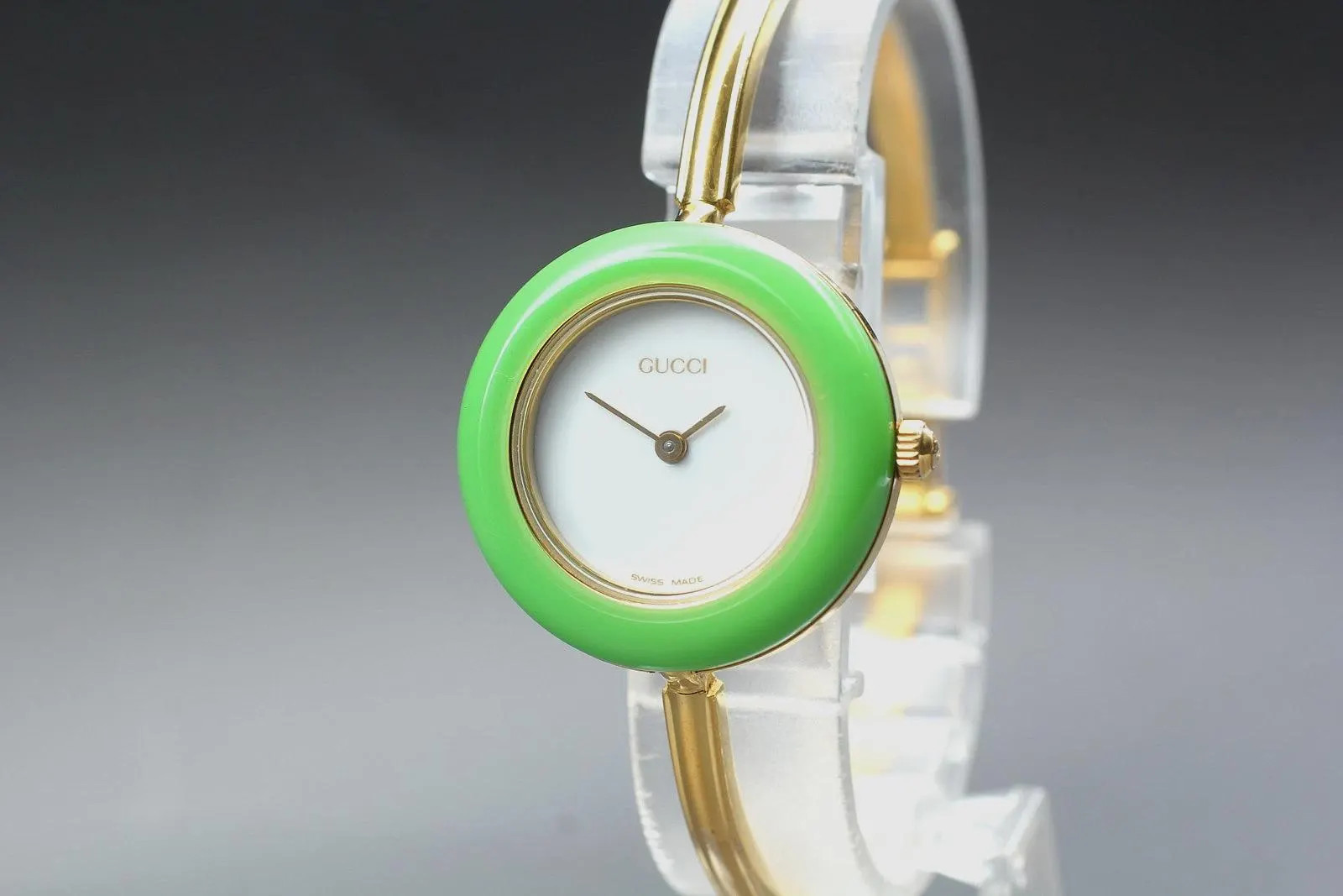 GUCCI Change Bezel 11/12.2 Green Gold Quartz Women's Watch From JAPAN [Exc+5] | Etsy (Global)