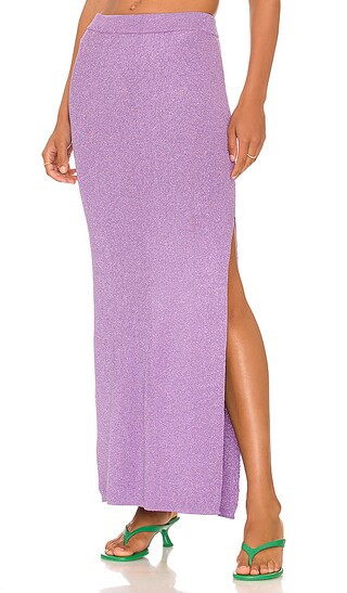 Loren Skirt in Light Purple | Revolve Clothing (Global)