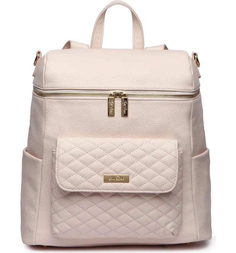 Monaco Faux Leather Diaper Backpack | Nordstrom