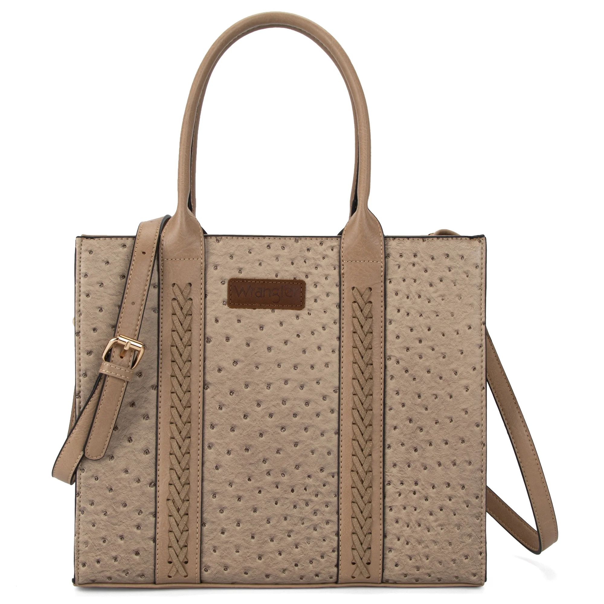 Wrangler Tote Bag for Women Shoulder Purse Handbag with Zipper Crossbody Bag | Walmart (US)