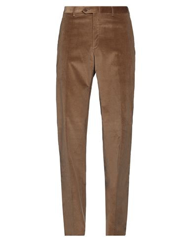 Brioni Man Pants Brown Size 40 Cotton, Elastane | YOOX (US)
