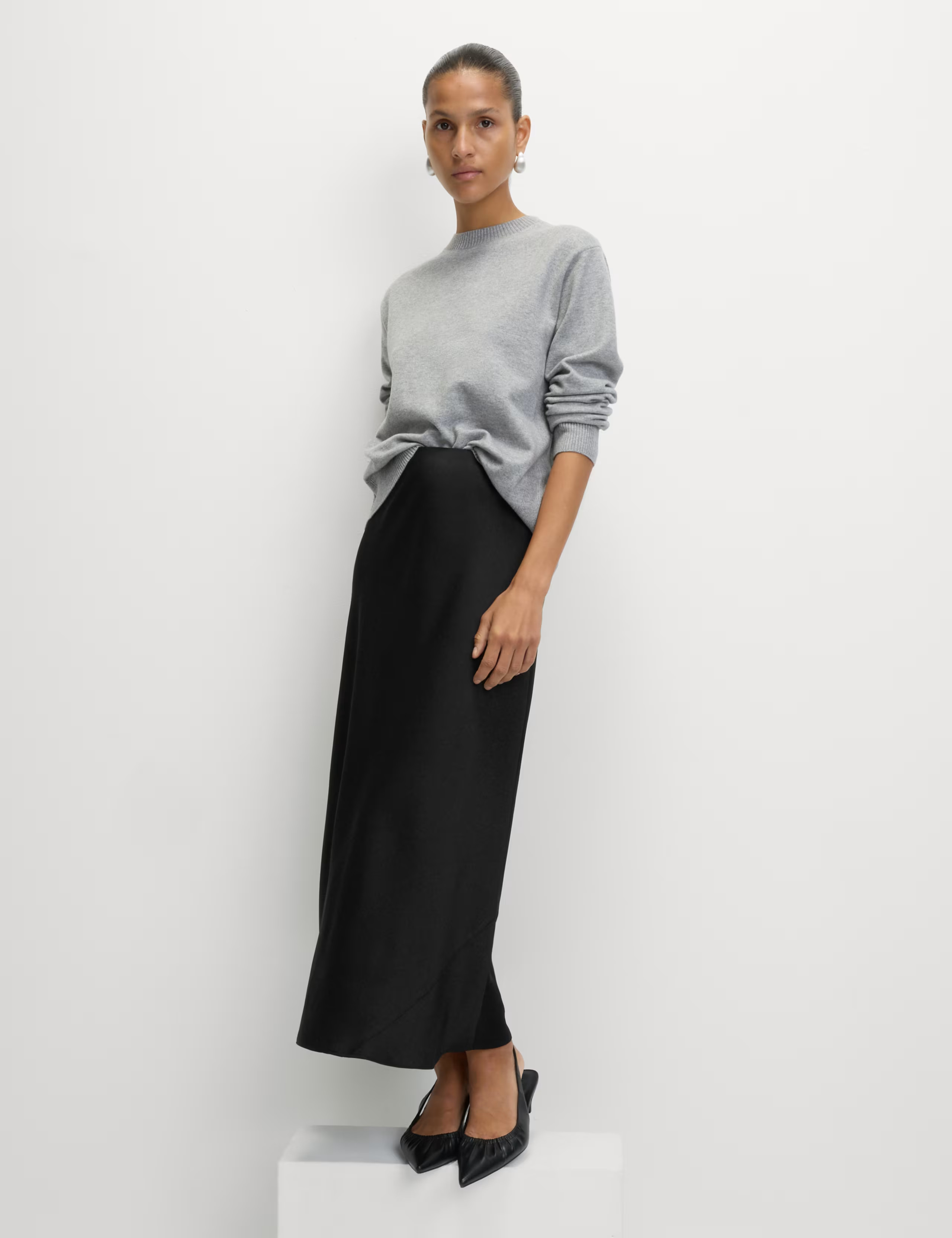 Satin Midaxi Slip Skirt | Marks & Spencer (UK)