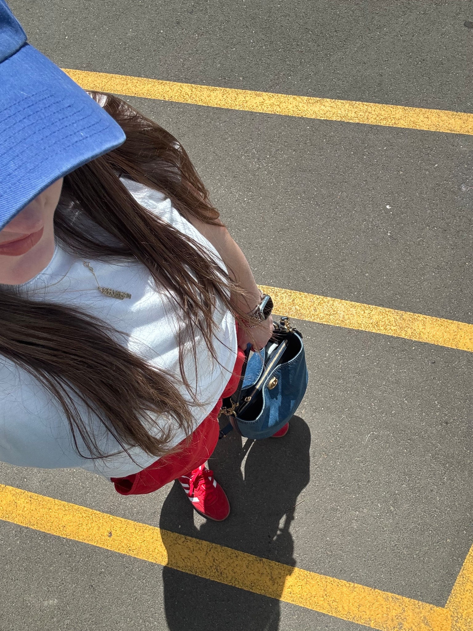 Mom fit ❤️ #baseballhat #red #blue #coach #purse #adidas #gazelle #oldnavy #texasrangers

#LTKShoeCrush #LTKStyleTip #LTKFindsUnder100