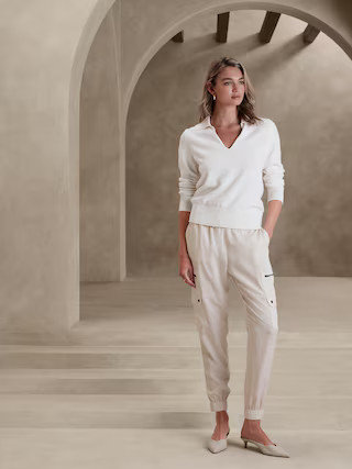 TENCEL™ Cargo Jogger | Banana Republic Factory