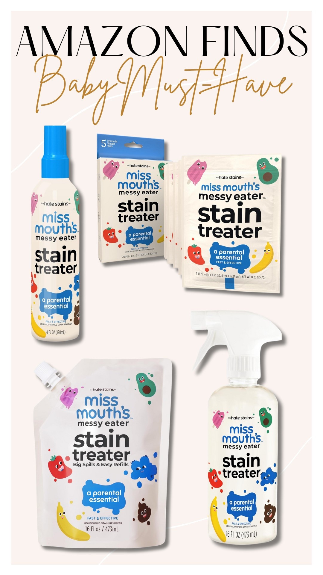 The best stain remover on the market! 

#LTKBump #LTKKids #LTKBaby