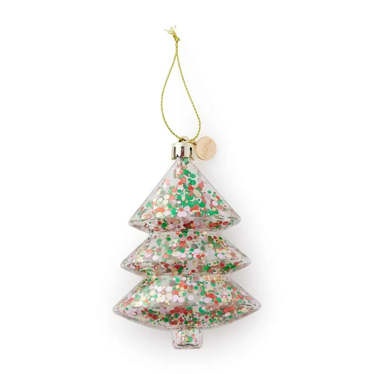 Packed Party Multi-color Confetti 4" Christmas Tree Ornaments,3 Counts - Walmart.com | Walmart (US)
