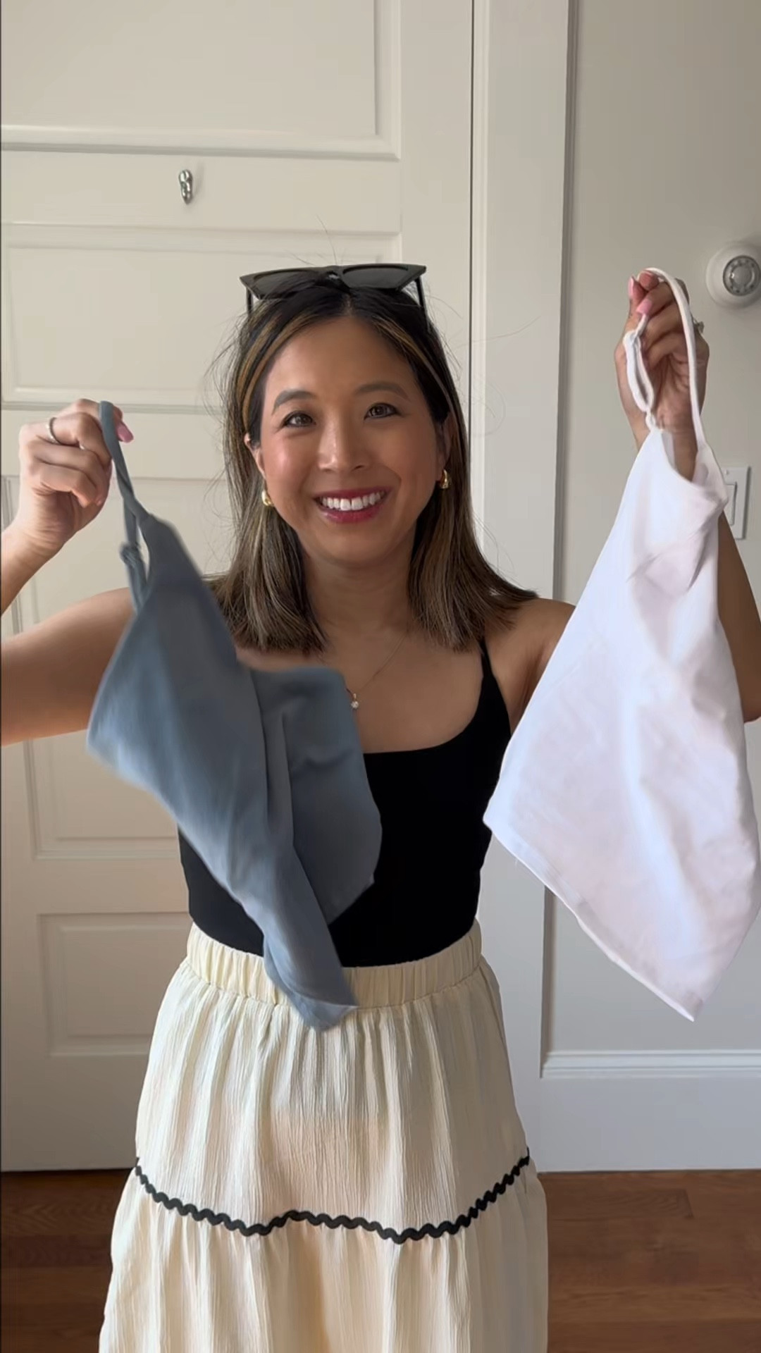 “Basics are so boring” 🥱 nope!! These basic Amazon tanks are sooo practical and versatile. & they come in so many different colors. The straps are adjustable. These are great for layering underneath in the office or for casual everyday looks. So effortlessly 🙌🏻🙌🏻 #basics #closetstaples #wardrobeessentials #basictank

#LTKootd