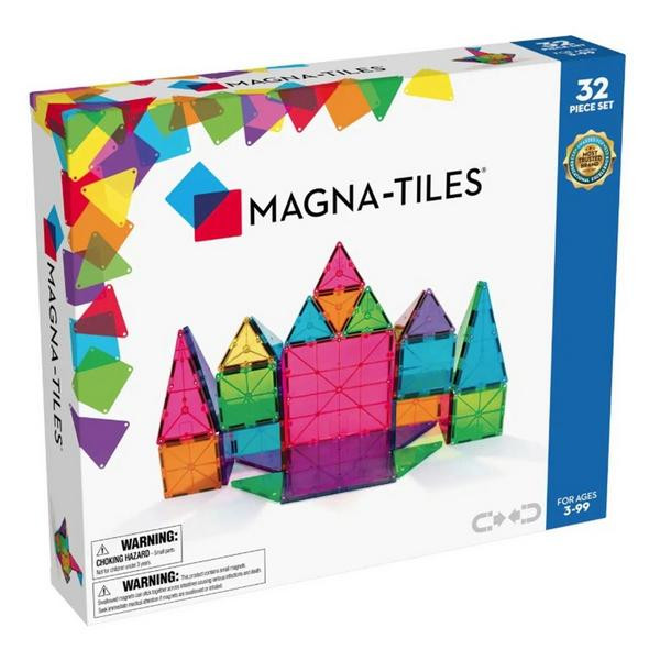 Magna Tiles Clear Colors 32 Piece Set | Scheels Sports