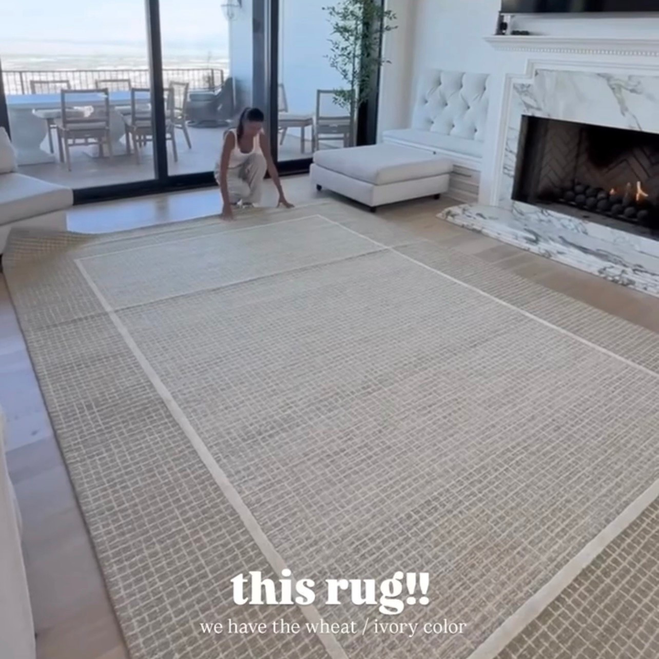 Freshen up your living room for spring with this amazing neutral rug!  

@Wayfair 
Wayfair rug, living room rug, neutral rug, checkered rug, area rug, Wayfair sale, neutral living room

#LTKspring #LTKHome #LTKSaleAlert