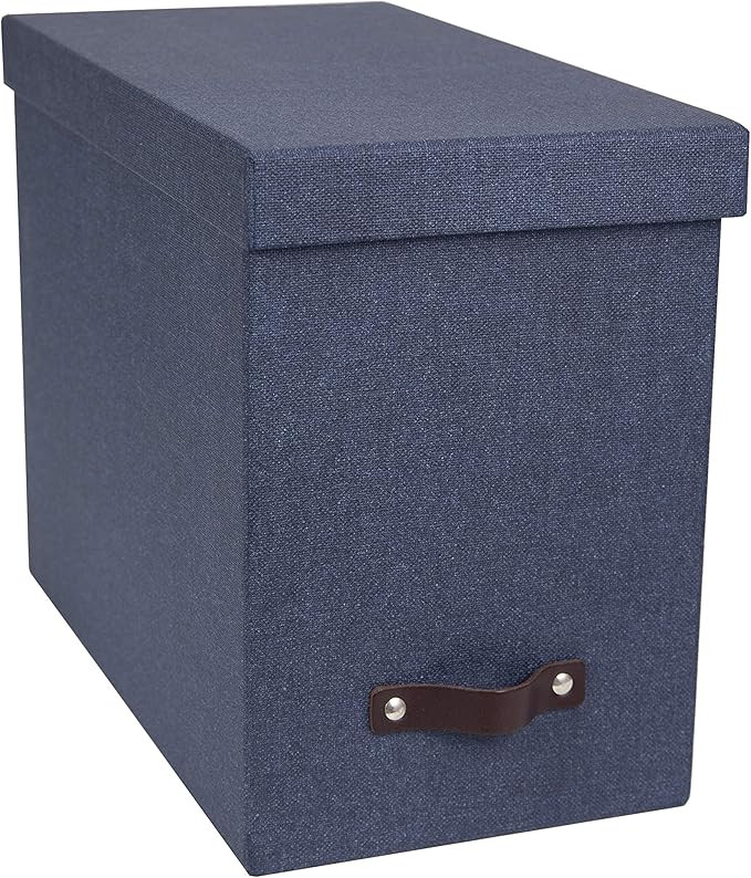 Bigso John Desktop File Box | File Storage Box and Document Organizer for Important Paperwork | D... | Amazon (US)