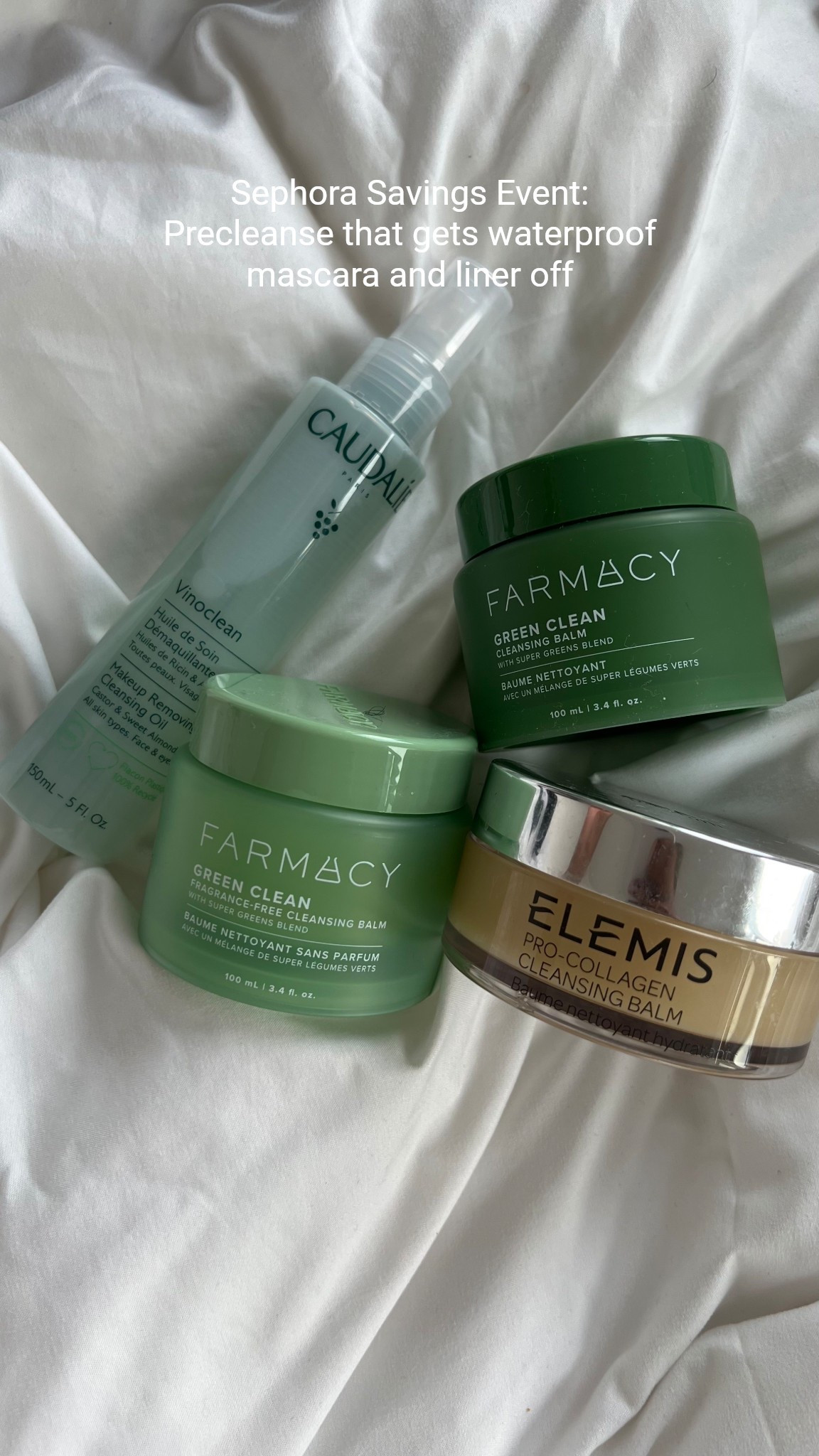 Cleansing oil and cleansing balms that work. Sephora savings event. 

#LTKBeauty #LTKFindsUnder50 #LTKSaleAlert