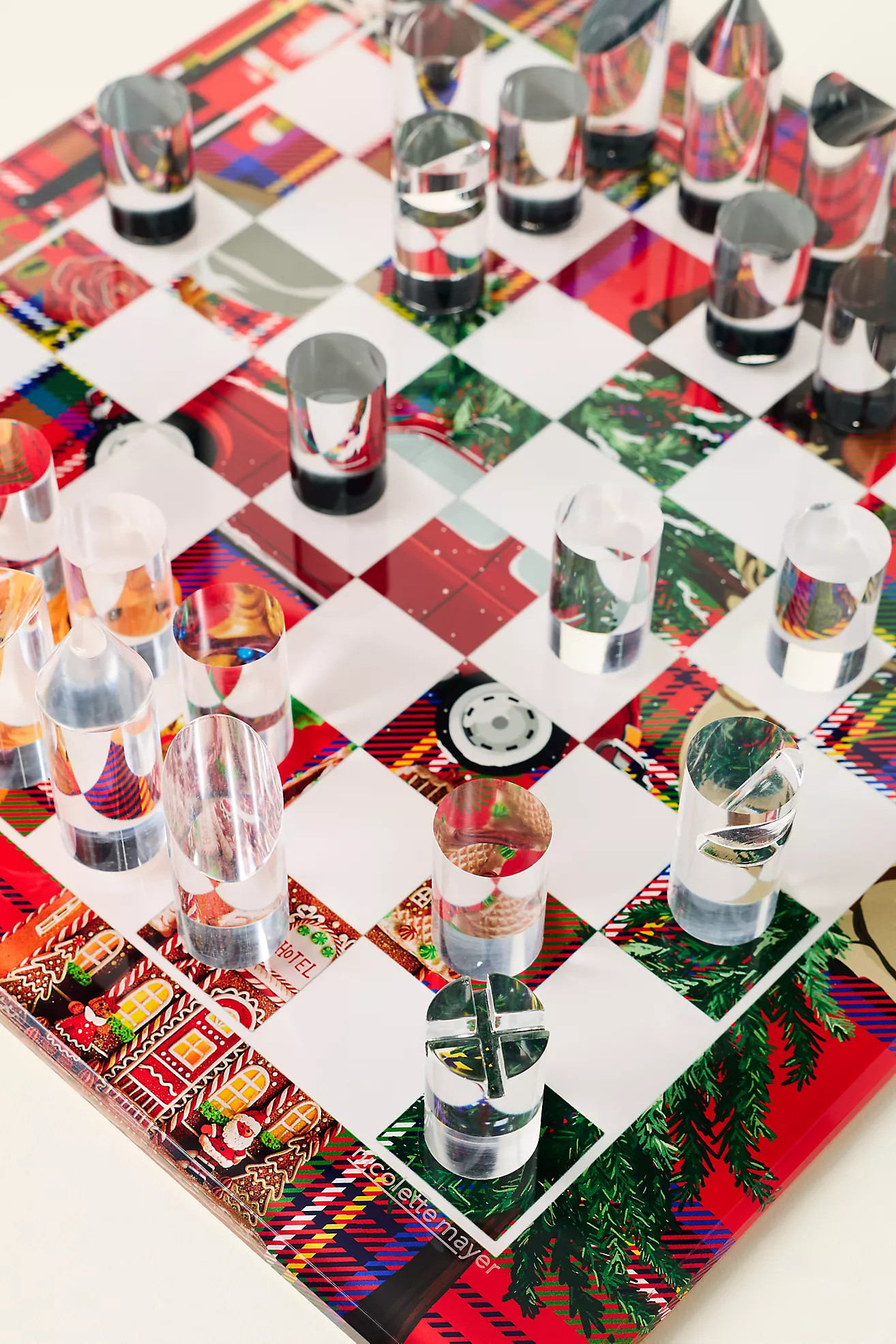 Nicolette Mayer Acrylic Chess Board Game | Anthropologie (US)