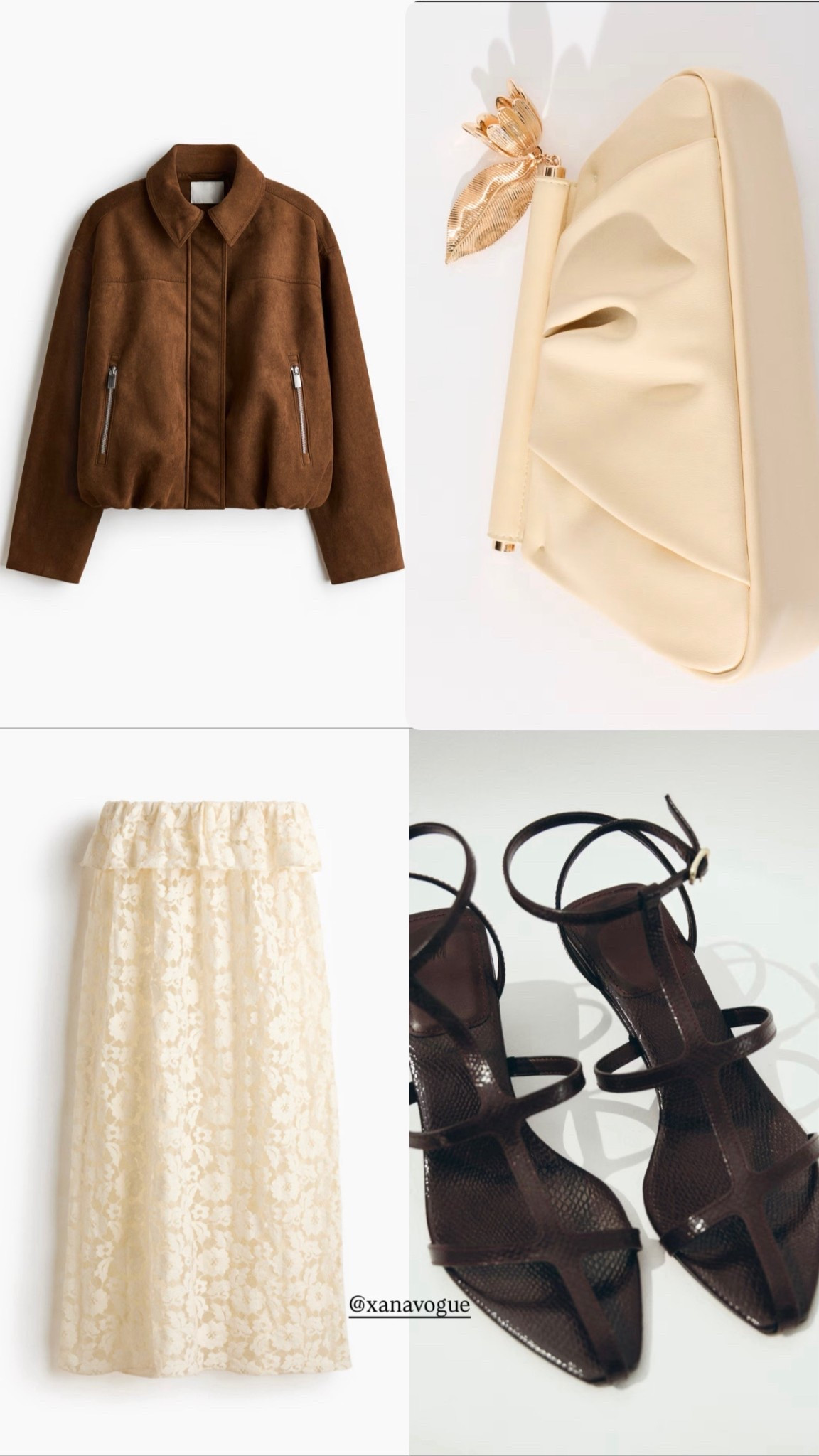 Texture Mix Edit 

This mix makes the outfit interesting without being complicated. Structured and soft together always works.

Jacket S
Skirt S

🔍 leather jacket outfit, lace skirt outfit, contrast styling, feminine edgy outfit

#LTKuk #LTKeurope #LTKspring

#LTKSeasonal #LTKgrwm #LTKootd