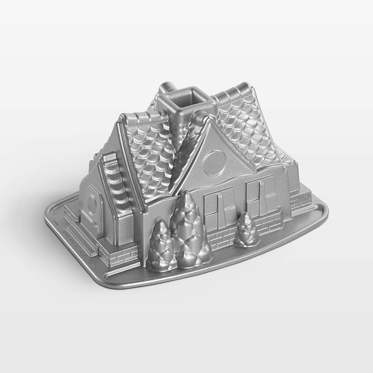 Nordic Ware Gingerbread House Bundt Pan | Crate & Barrel | Crate & Barrel