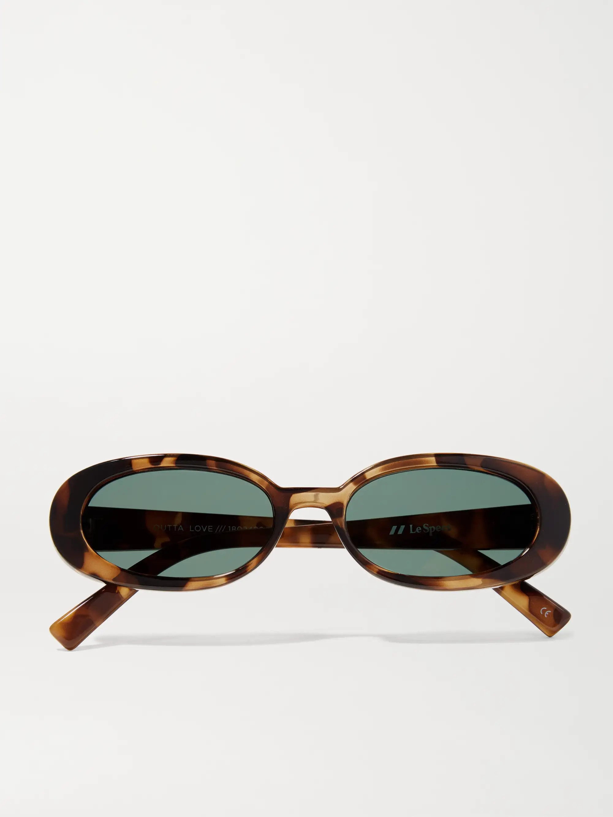 Outta Love oval-frame tortoiseshell acetate sunglasses | NET-A-PORTER (UK & EU)