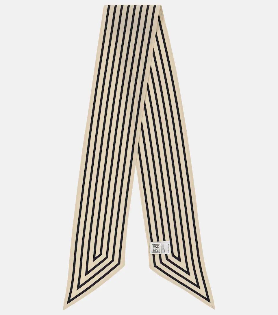 Striped silk scarf | Mytheresa (US/CA)