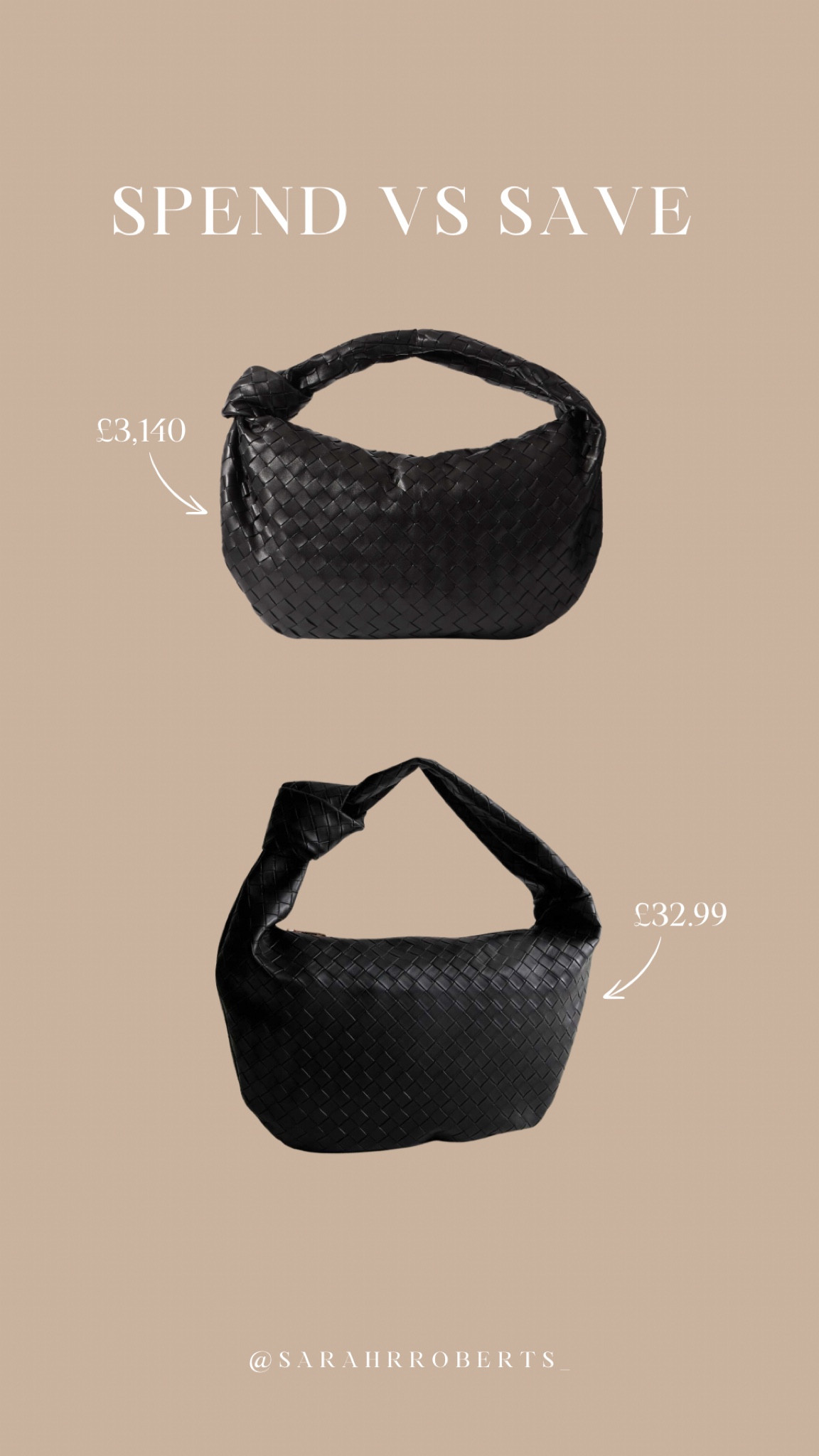 SPEND VS SAVE 💸

Get the designer look for a fraction of the price with this Bottega dupe from New Look for £32.99!!

Bottega Venetta, affordable bags, weave bag, high street dupes, designer for lesss

#LTKluxury #LTKbag #LTKuk