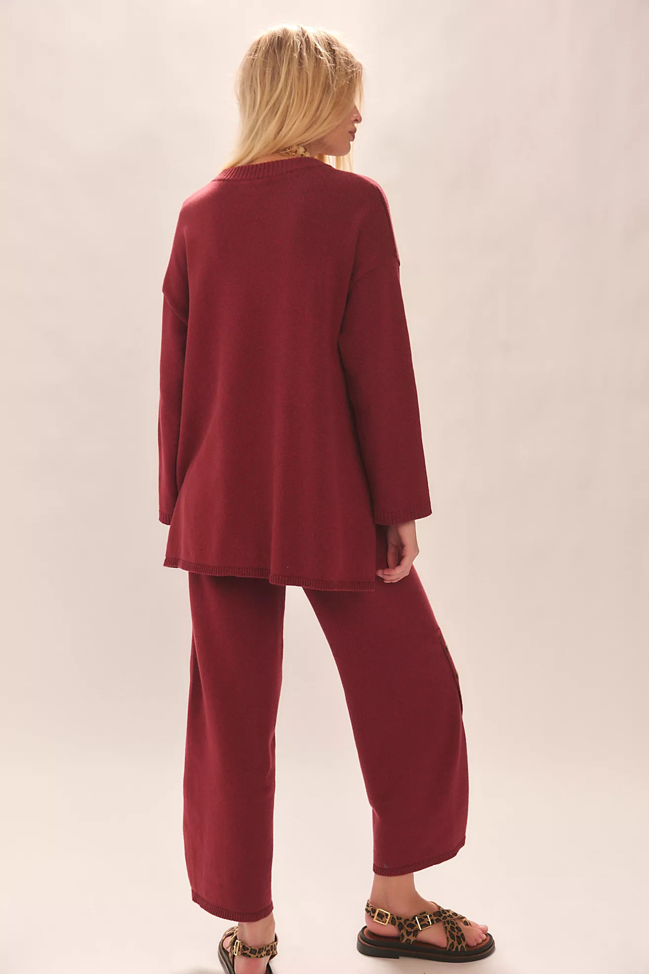 Button Up Sweater Set | Free People (Global - UK&FR Excluded)