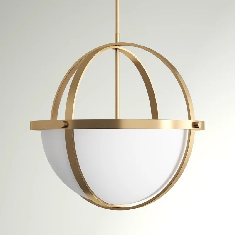 Balsamo 3 - Light Dimmable Globe Chandelier | Wayfair North America
