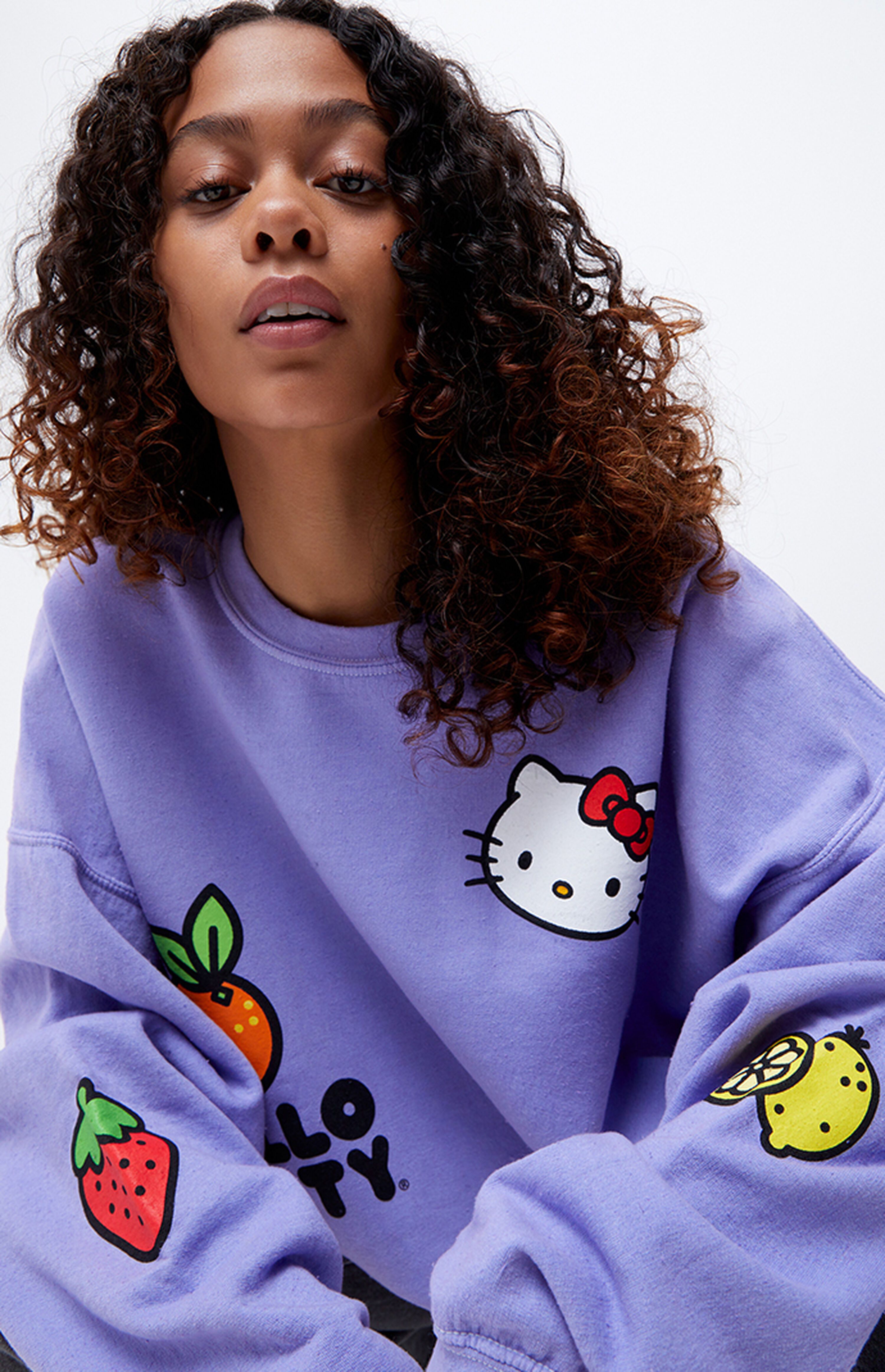 Sanrio Hello Kitty Fruit Sweatshirt | PacSun | PacSun
