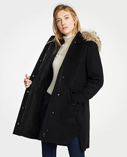 Faux Fur Parka | Ann Taylor (US)