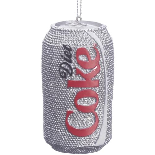 Kurt Adler Coca-Cola Diet Coke Can Christmas Ornament | Amazon (US)