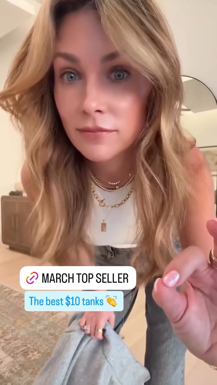 March top seller! The best $10 tanks 👏

#LTKOver40 #LTKootd #LTKPetite