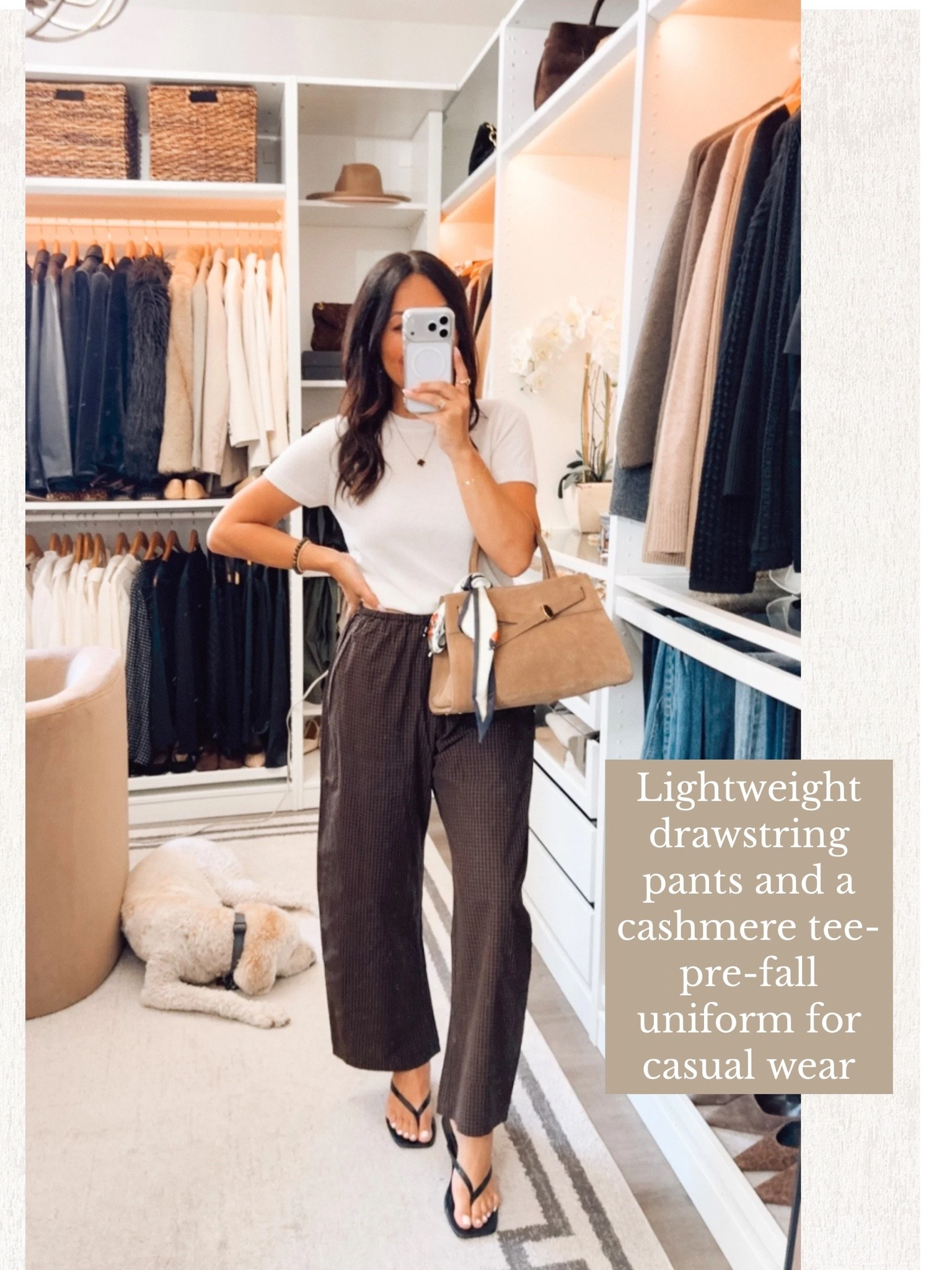 Easy casual pants - perfect to take into fall 
Fit TTS

#LTKOver40 #LTKootd