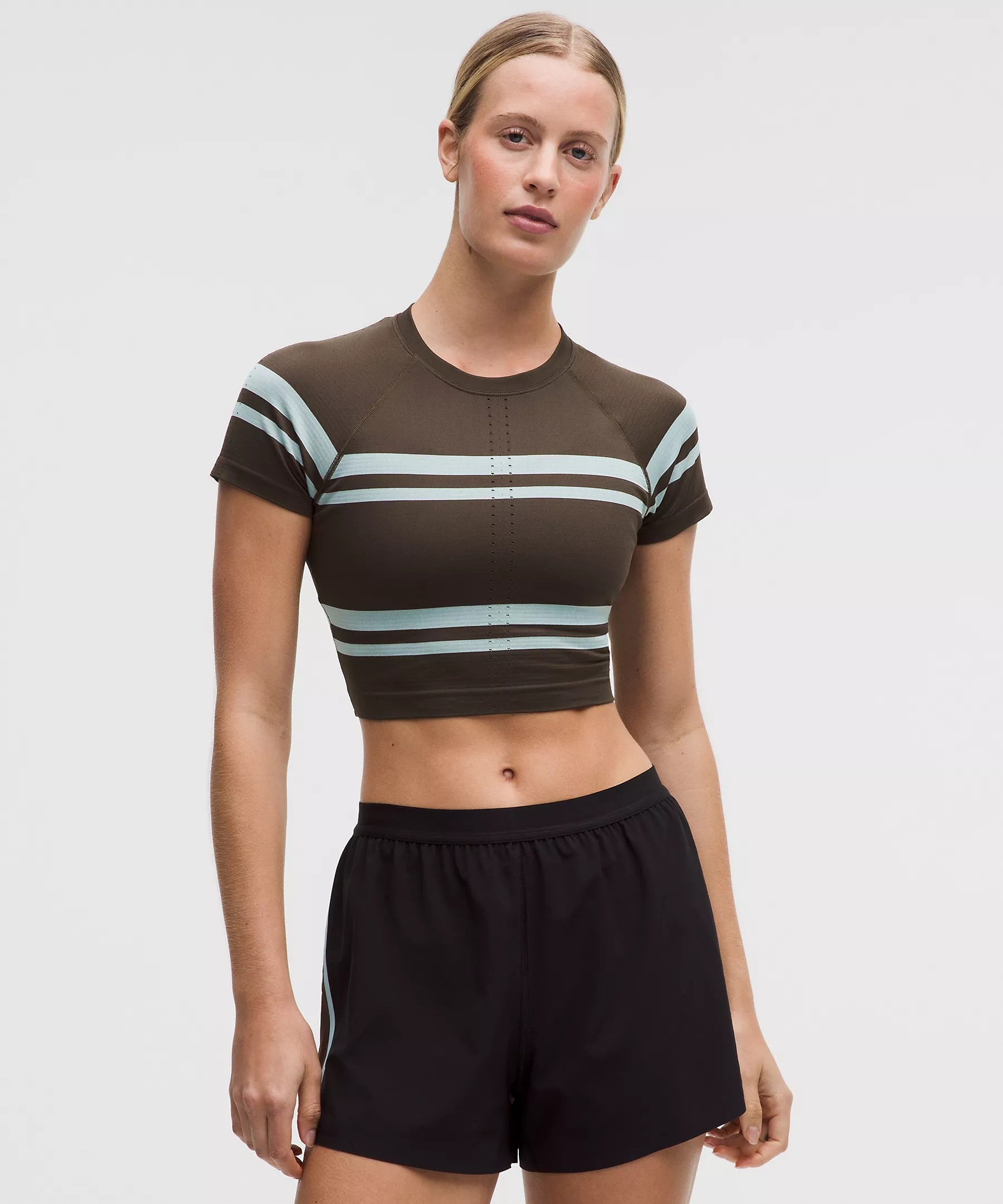 Swiftly Tech Cropped Short-Sleeve Shirt 2.0 | Lululemon (US)