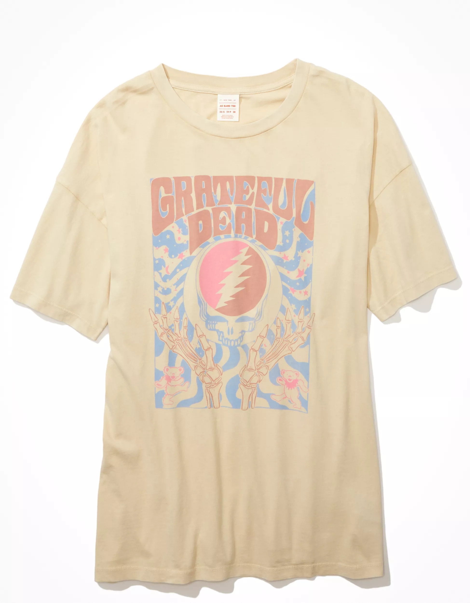 AE Oversized Grateful Dead Graphic Tee | American Eagle Outfitters (US & CA)