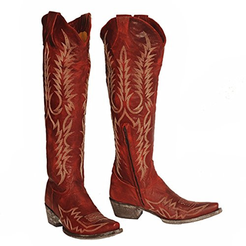 Old Gringo L1213 Womens Mayra Bis Boot, Red - 7.5 | Amazon (US)