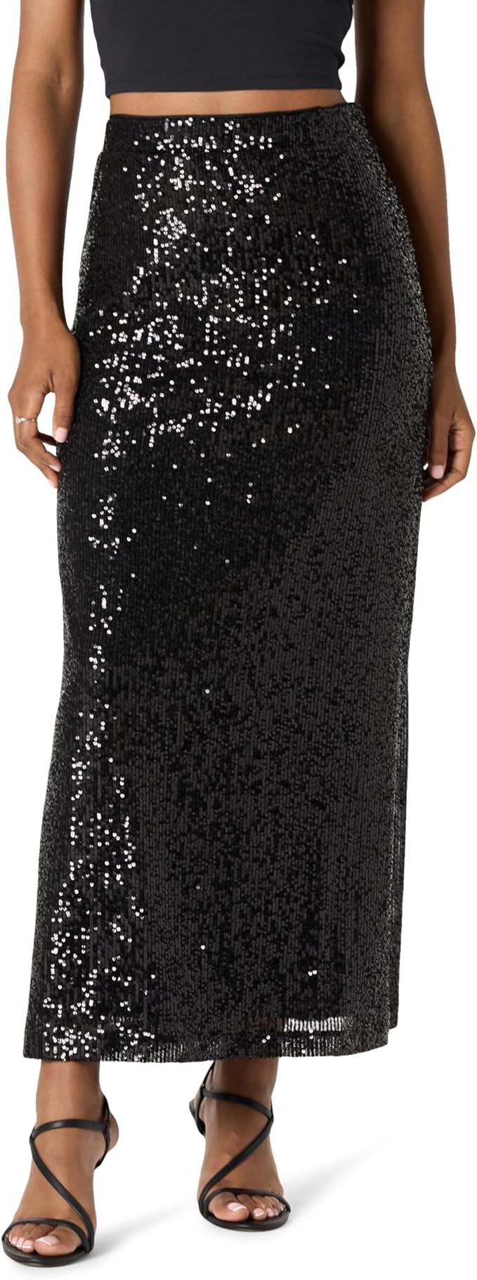 The Drop Women's Adela Sequin Maxi Skirt | Amazon (US)