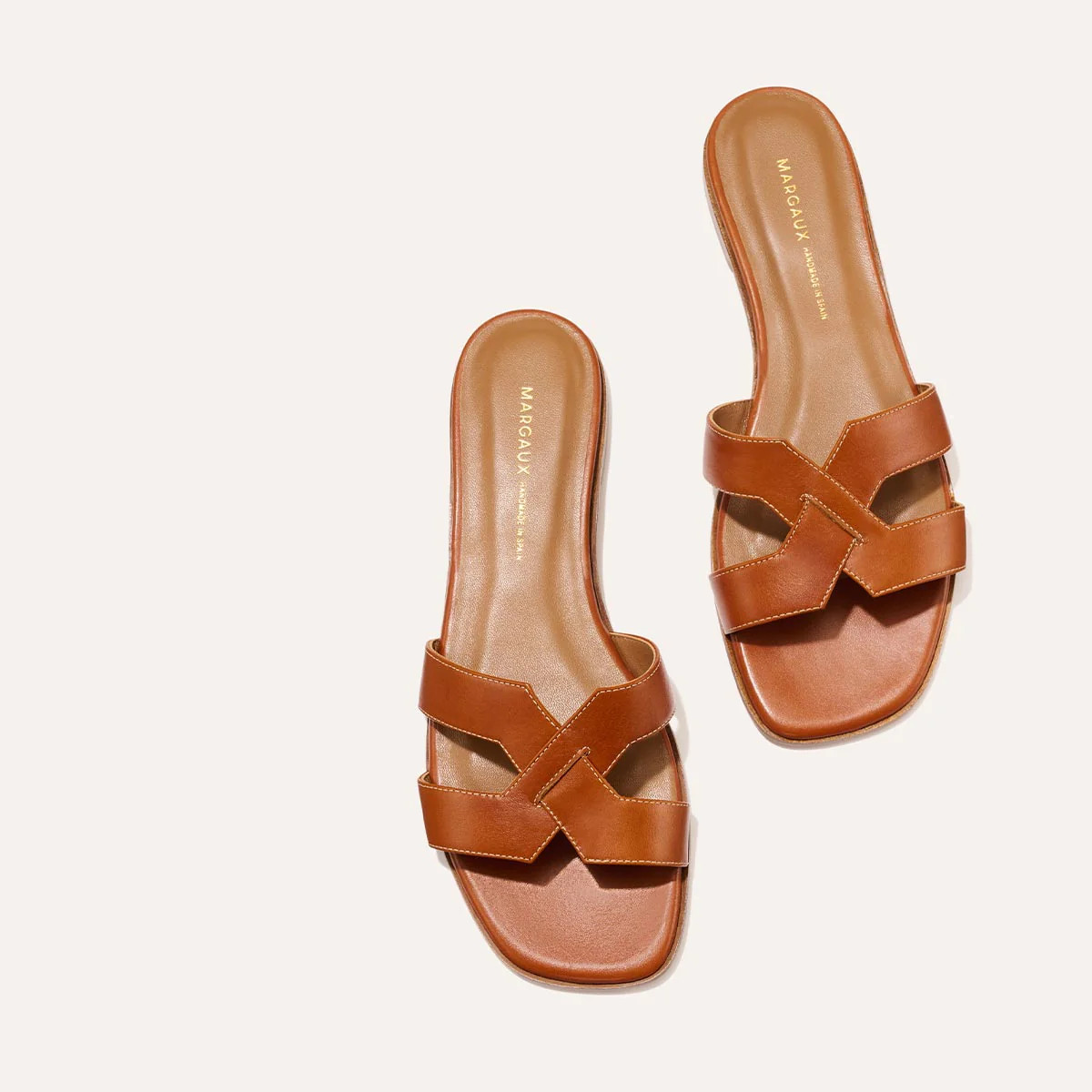 The MX Sandal - Saddle Calf | Margaux